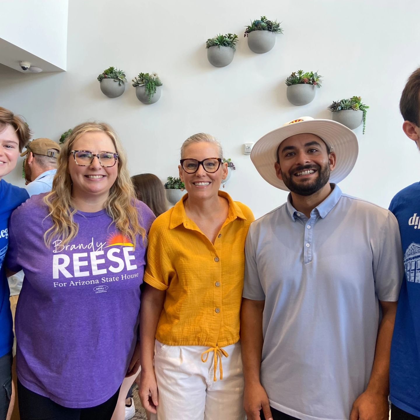 Incredible to have Governor Hobbs out for our canvass launch last week! We had so much fun getting out in our community and having real conversations with voters... so much energy as election day approaches! Remember to Be Ballot Ready and find any v
